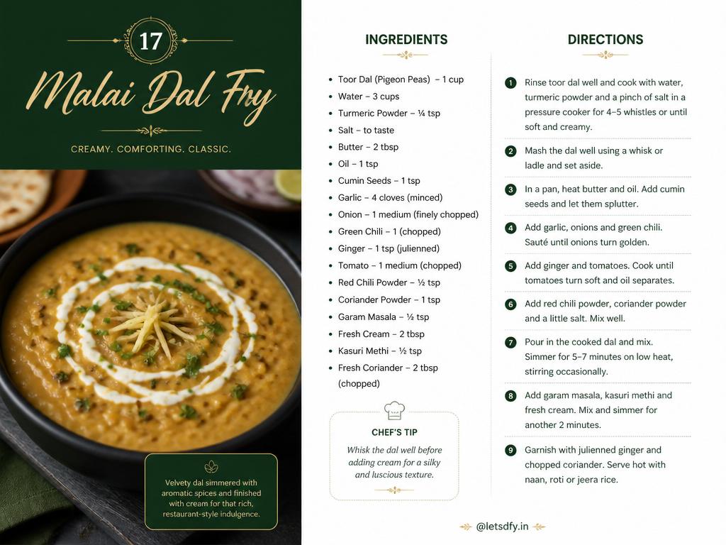 Sample recipe page 1